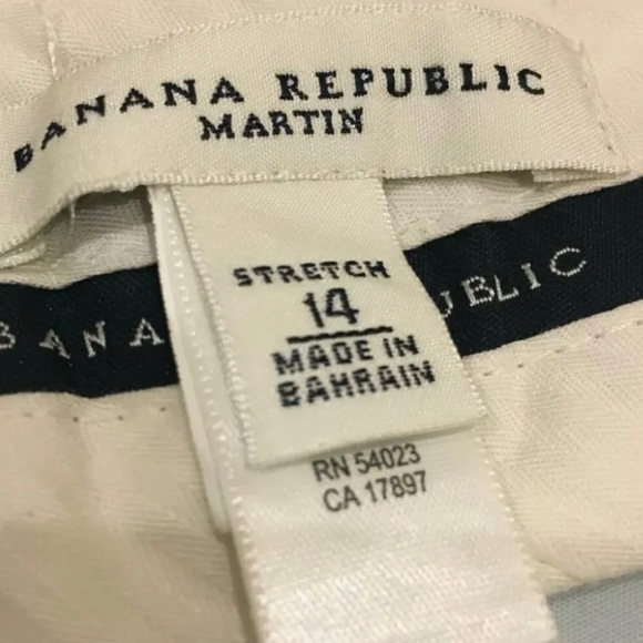Banana Republic Capri Martin Fit Pants Size 14 Baby Blue - Picture 5 of 11